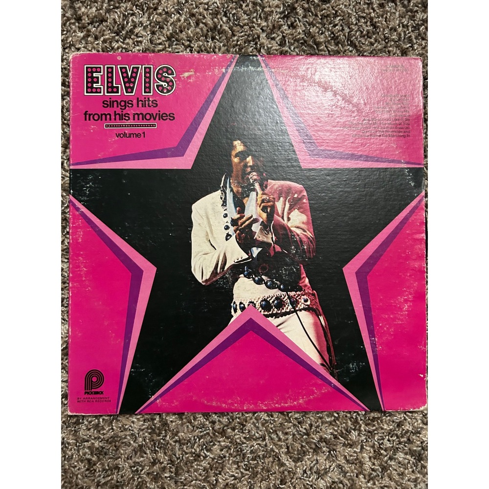 Elvis Presley Sings Hits from His Movies‎ Vol 1 Vinyl LP RCA Camden CAS-2567